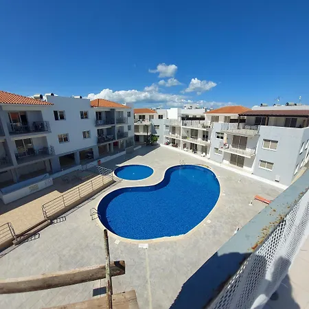 Tide Terrace 2 Bdr Apt In Kapparis, Protaras Lägenhet *