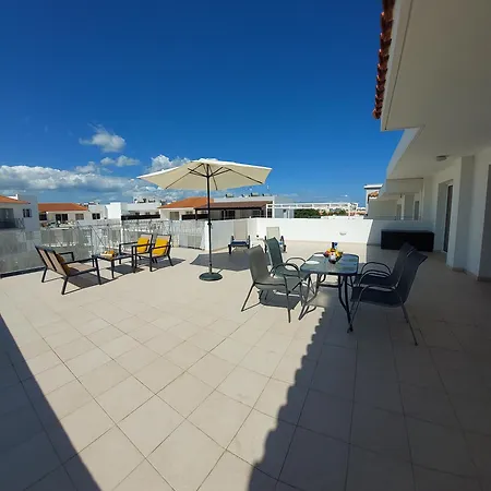 Tide Terrace 2 Bdr Apt In Kapparis, Protaras Lägenhet Paralimni